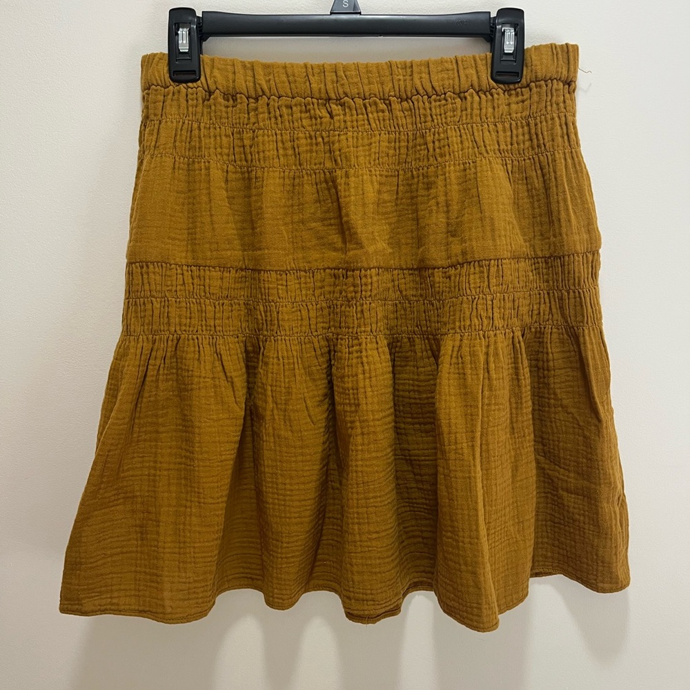 Madewell Mustard Yellow Women's Skirt